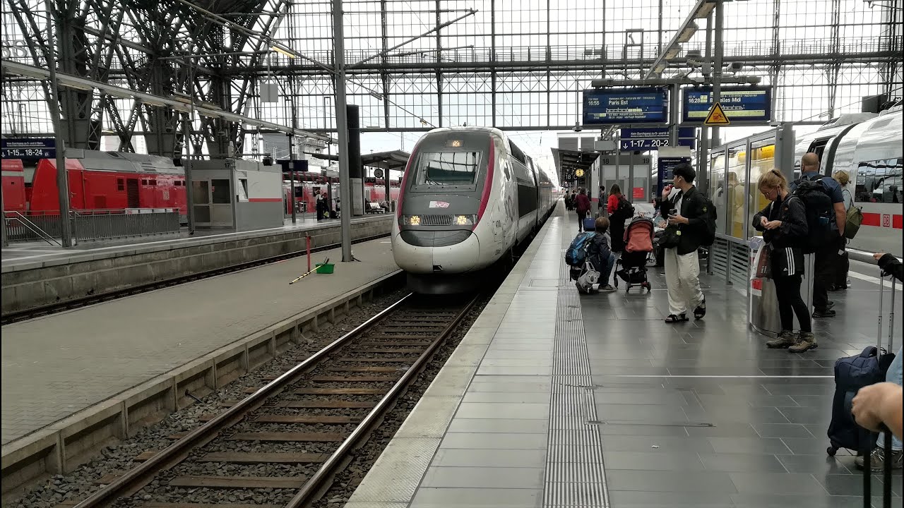 TGV inOui DB-SNCF 2N2 Euroduplex Frankfurt am Main Hauptbahnhof - Paris-Est via Strasbourg