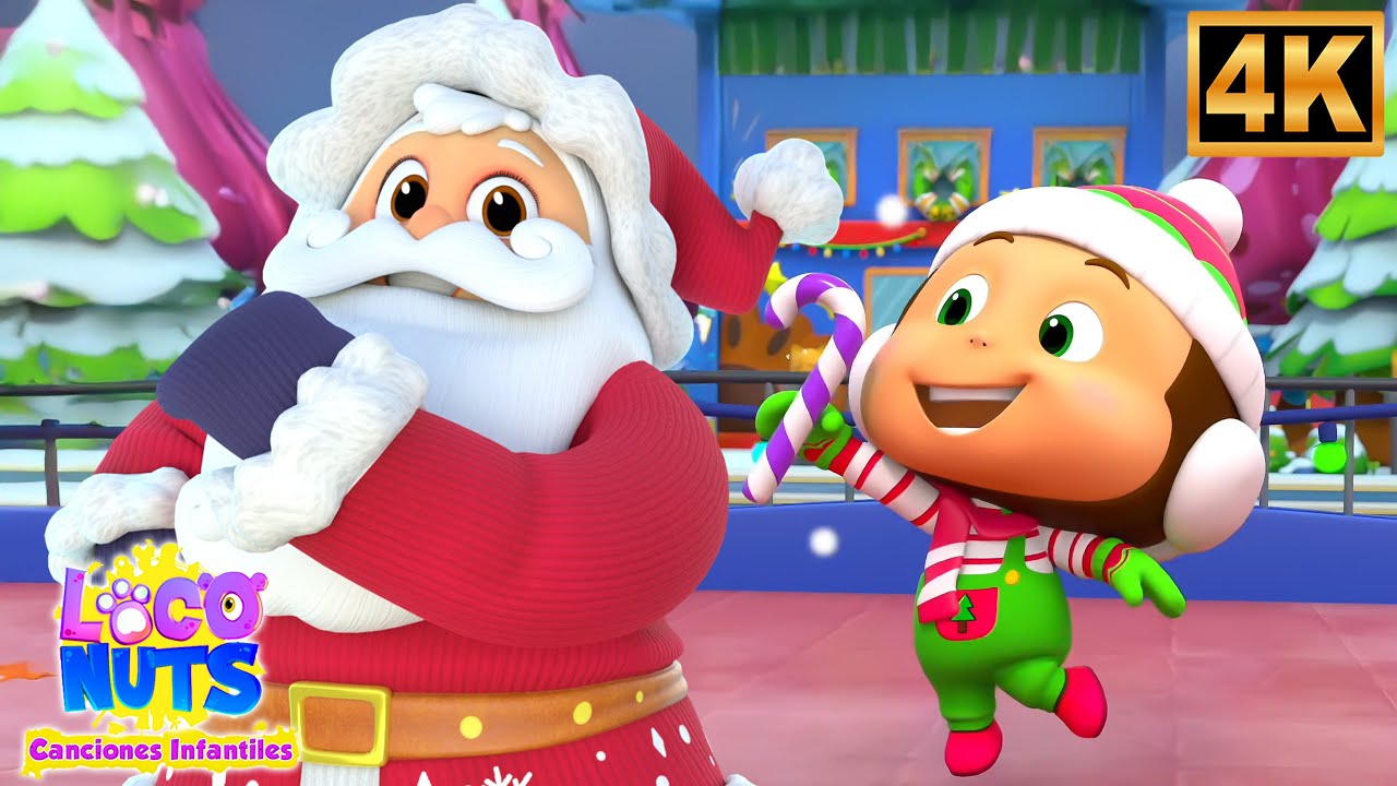 Cascabeles 🔔🌟 canción de navidad y más rimas para niños en español 🎵