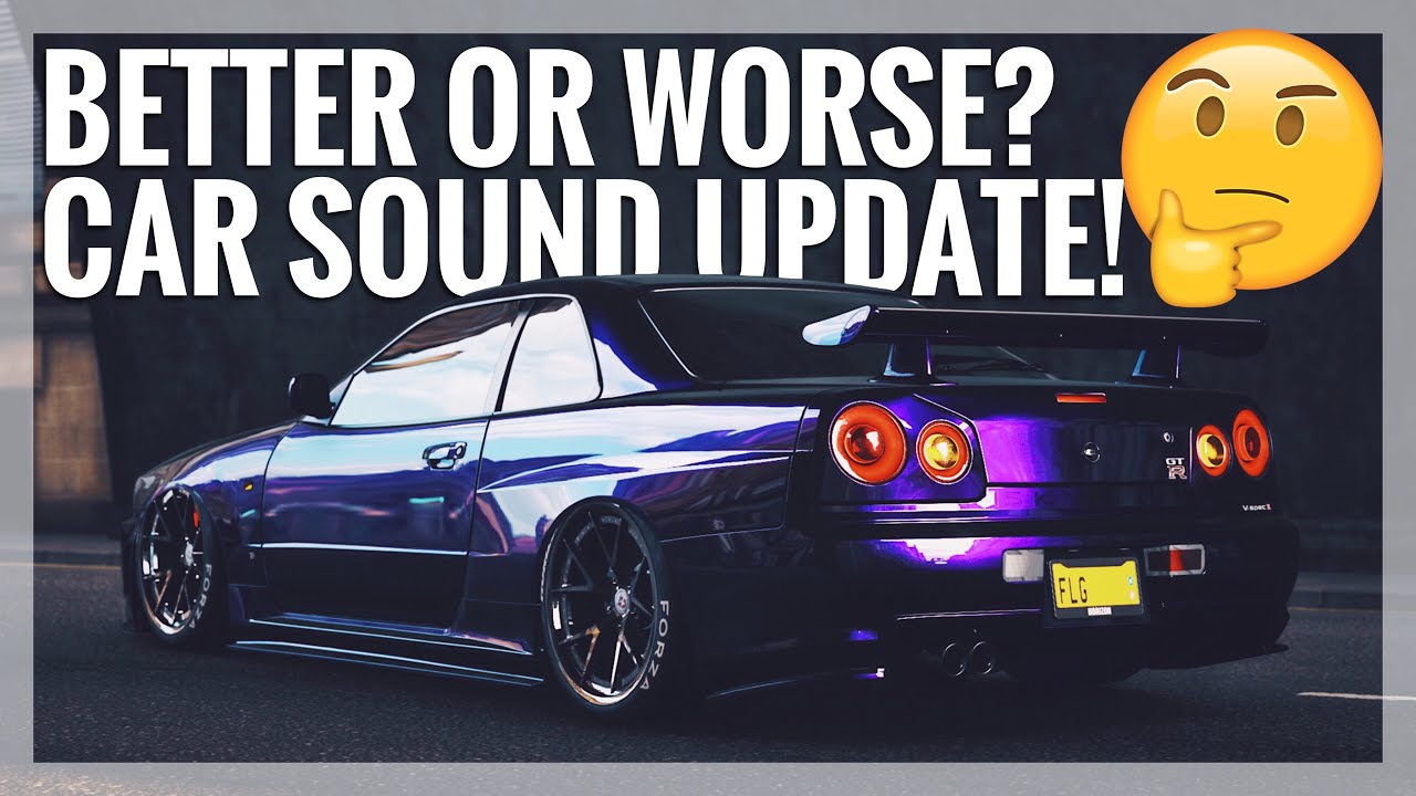 Forza Horizon 4 |&nbsp;Car Sound Update! R34, M4 GTS, F1, FXX K & More (Before vs After Comparison)