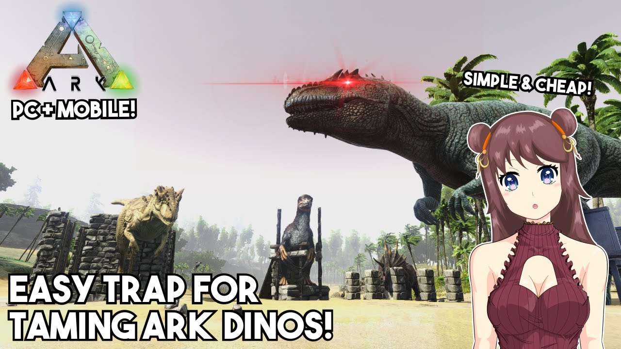 WAJIB COBA INI BUAT TAMING HEWAN DI ARK MOBILE ATAU PC! | Ark Survival Evolved Indonesia