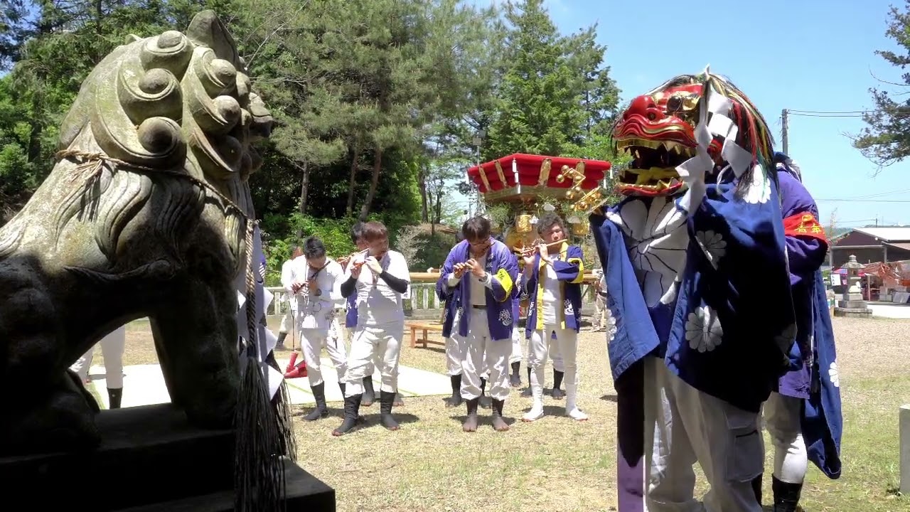 令和６年東這田美坂社祭礼①