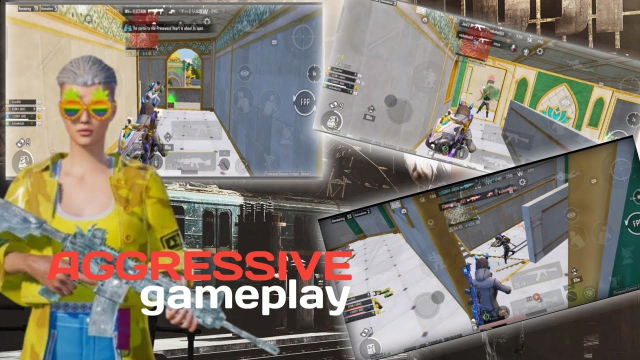 BGMI BEST RUSH GAME PLAY || AGGRESSIVE GAMEPLAY||