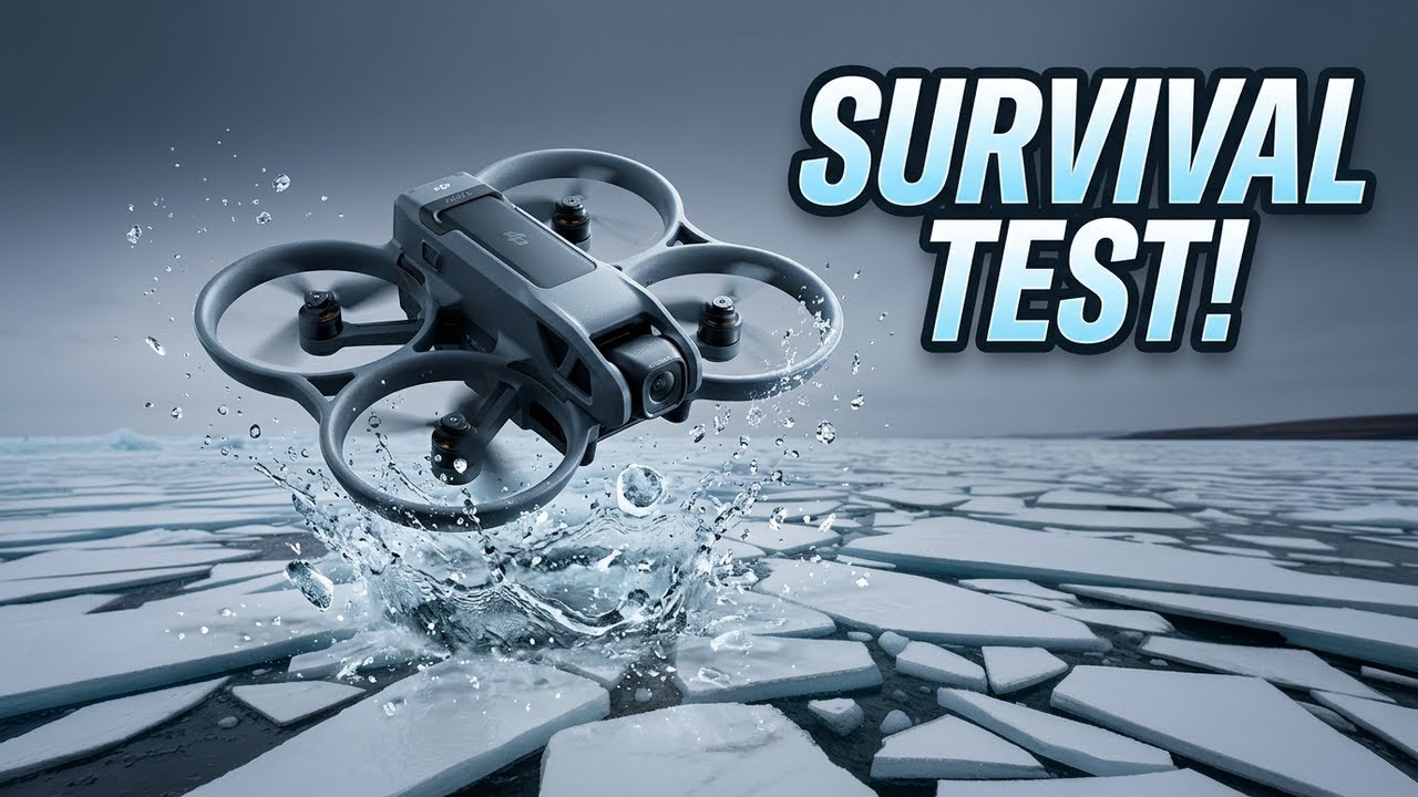 DJI Avata 2: The Ultimate Ice Water Challenge!