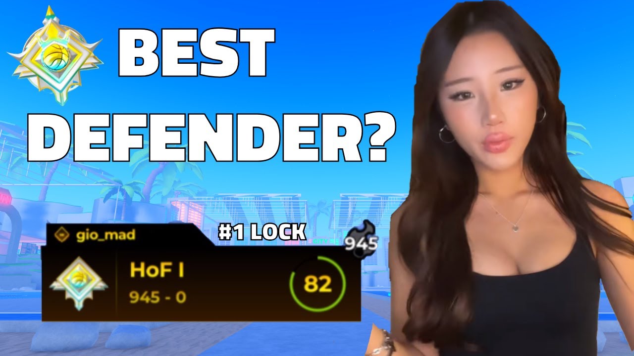 Playing With the BEST DEFENDER In Roblox Hoopz?? (MUST WATCH)
