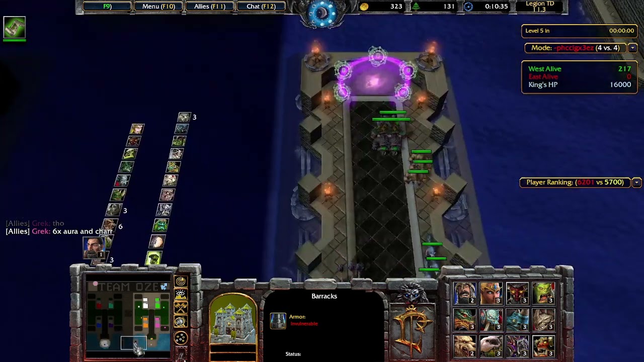 Warcraft 3 - Game 16 - Legion TD