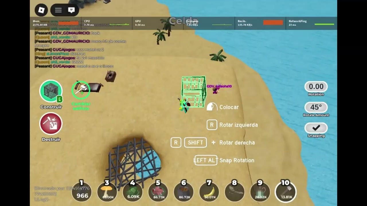 3v1-5v2 / LIMON en pvp termina mal (lo acusan de hacker)