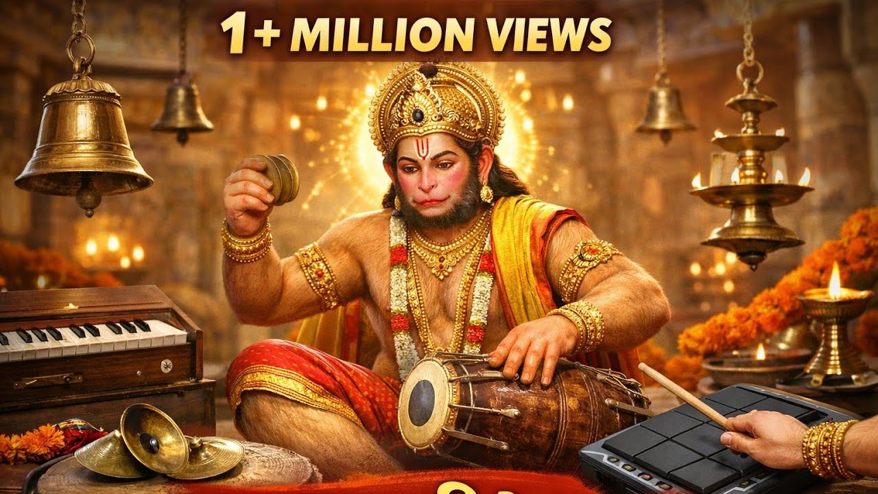 Hanuman Ji Ke Bhajan 🙏 | Sankat Mochan Powerful Bhajan | 1+millon @vbeatz-V|Latest Hanuman Song 2026