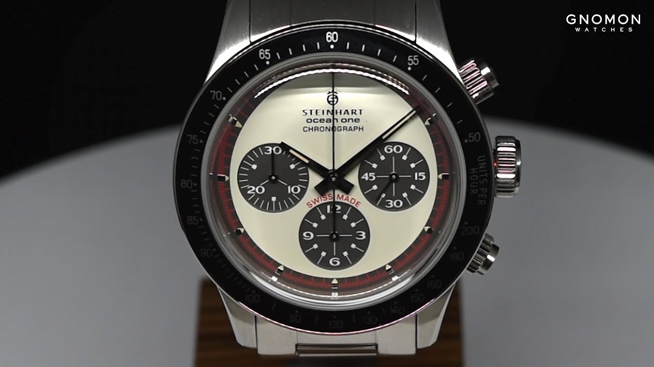 Steinhart Ocean 1 Vintage Chronograph White