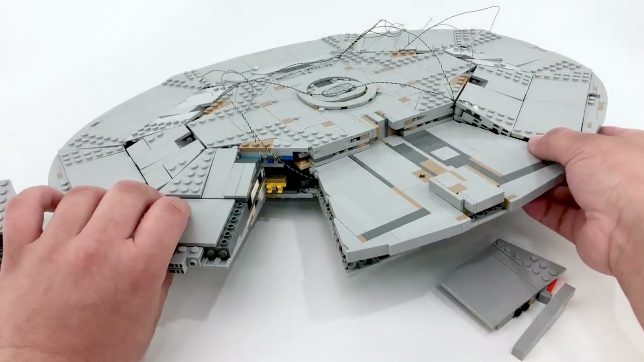 【BX815 Installation Part 2】Briksmax Premium Version for Star Trek U.S.S. Enterprise NCC-1701-D 10356