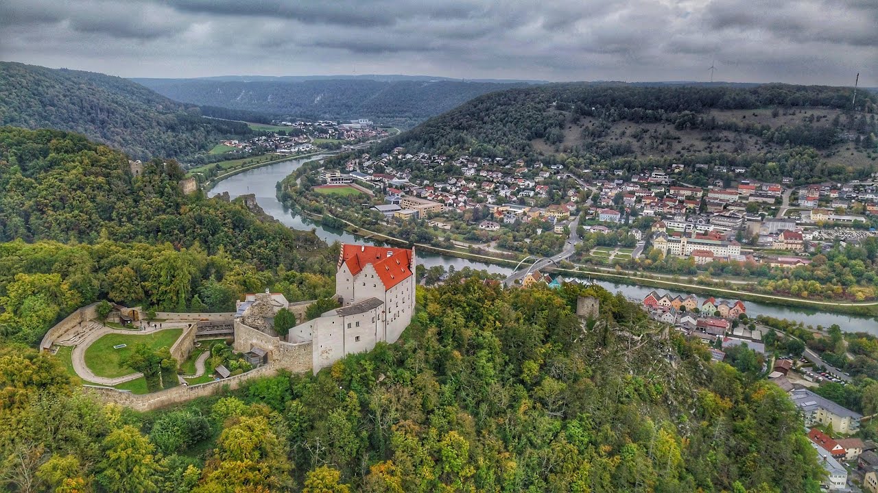 Riedenburg in Germany -- DJI drone/osmo pocket cinematic 4k footage