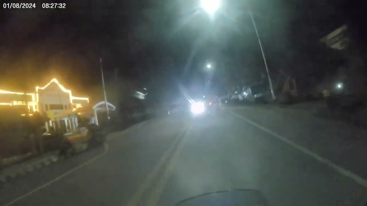 GETAFE TO TRINIDAD BOHOL PHILIPPINES NIGHT TIME 8PM 