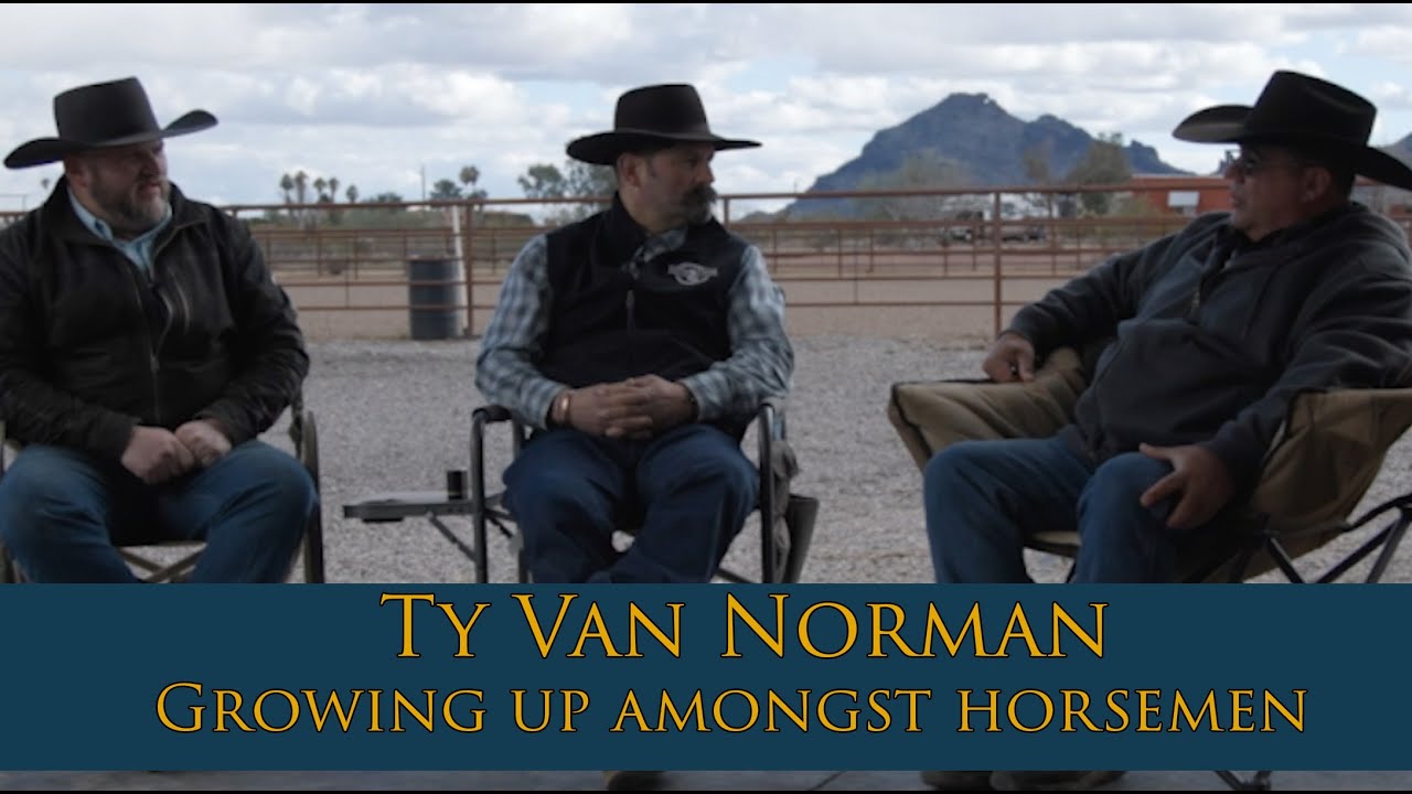 Ty Van Norman... Growing up amongst horsemen!