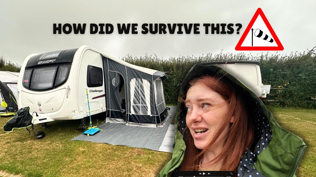 How did our awning survive STORM LILIAN?