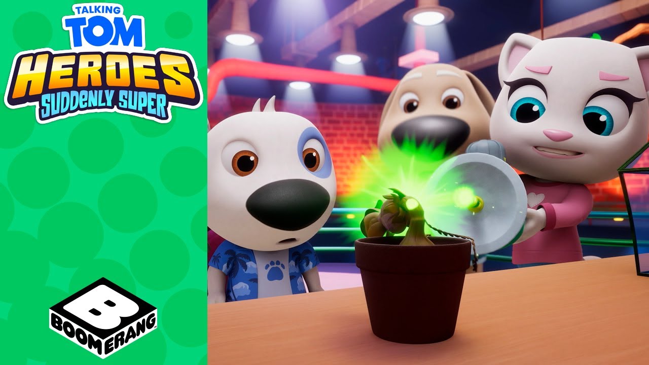 Una pianta fuori controllo | Talking Tom Heroes - Super Amici | Boomerang Italia