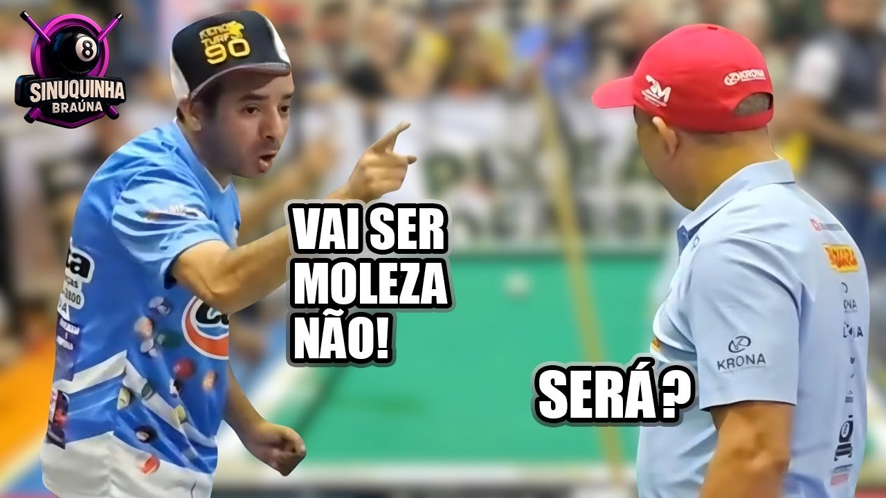 BAIANINHO de MÁUA vs. LOBISOMEM: O Duelo de Sinuca que PAROU o Brasil!🔥😱