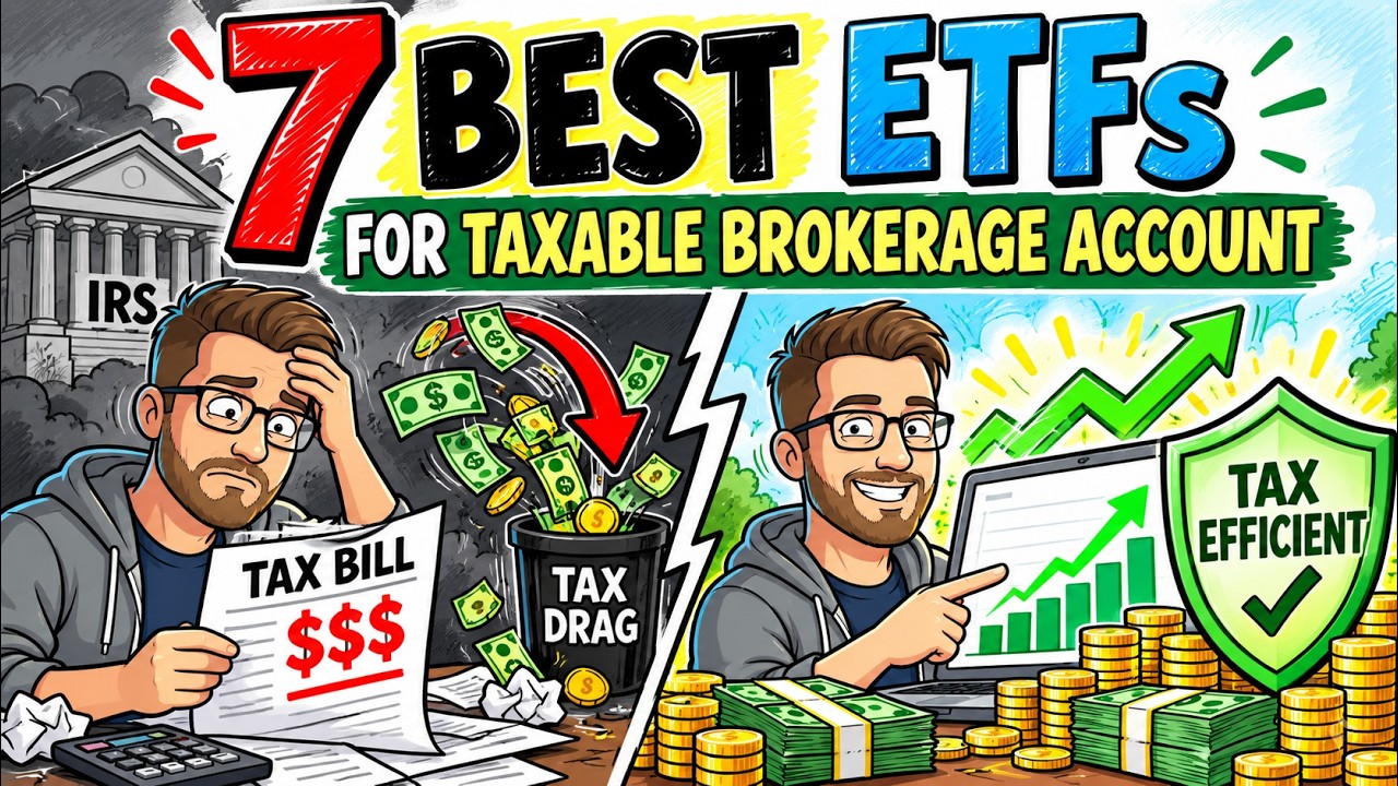 7 лучших налогово-эффективных ETF для обычного брокерского счета в 2026 году