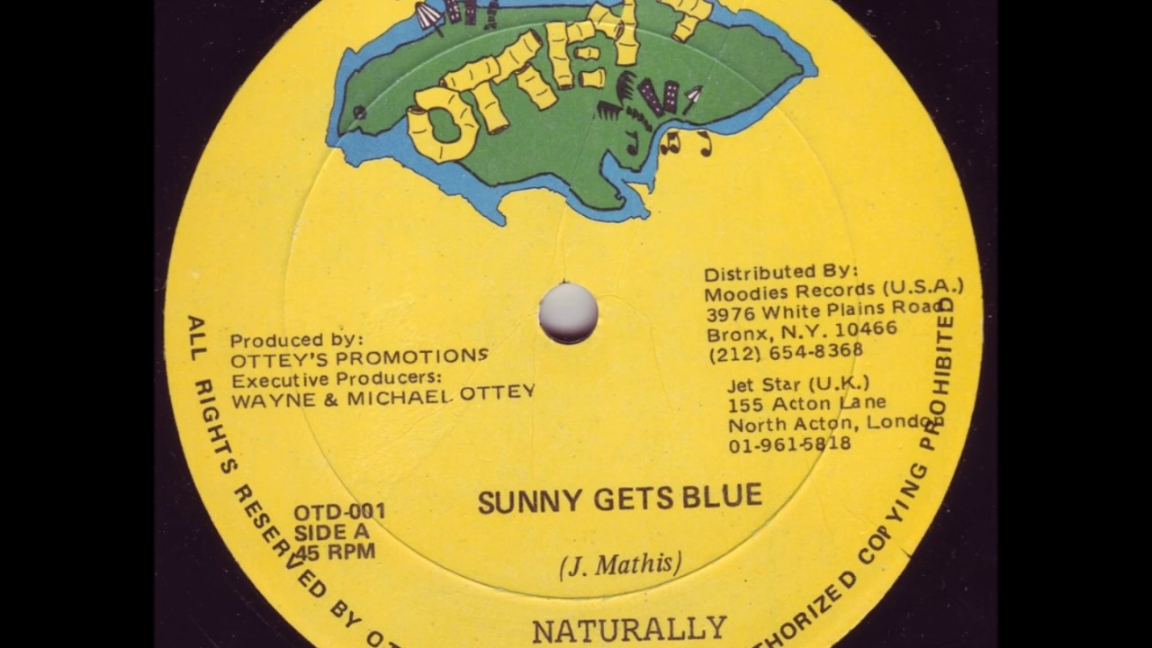 Naturally - Sunny Gets Blue + Dub - 12" Ottey's Promotion 1988 - CALL ME RAMBO 80'S DANCEHALL