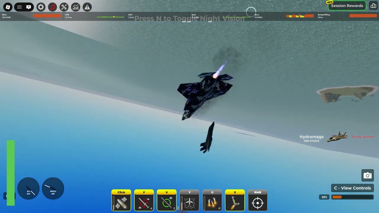 Top Pilot Destroys P2W Faction Using F-35I In War Tycoon