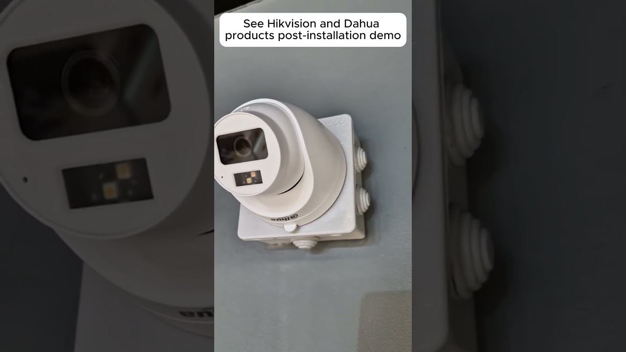 Hikvision Camera Installed at Home: Clean Look, Perfect Placement &ndash; Keeps My Porch Safe!