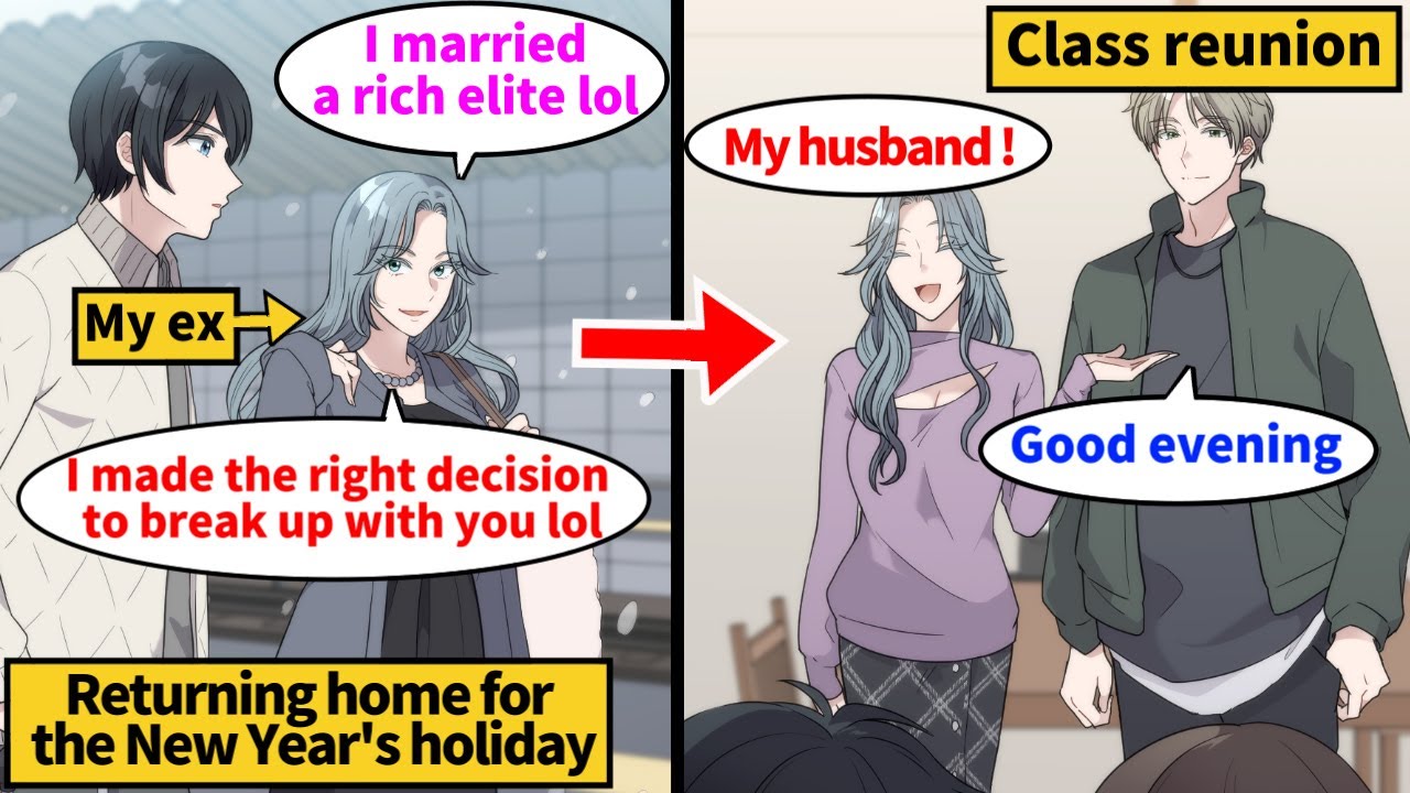 【Manga】When I went back to my home town over the New Year's holiday, I ran into my ex and...