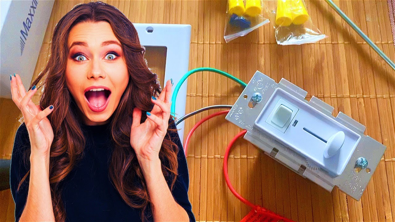 How To Replace And Install A Dimmer Switch In 5 Minuets - Easy Step By Step Instruction
