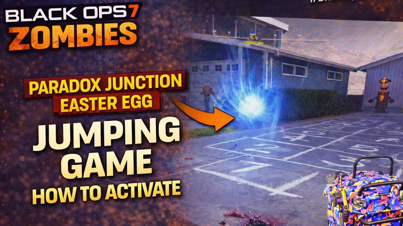 Игра Black Ops 7 Zombies Paradox Junction: пасхальное яйцо, прыжки, как активировать #blackops7 #...