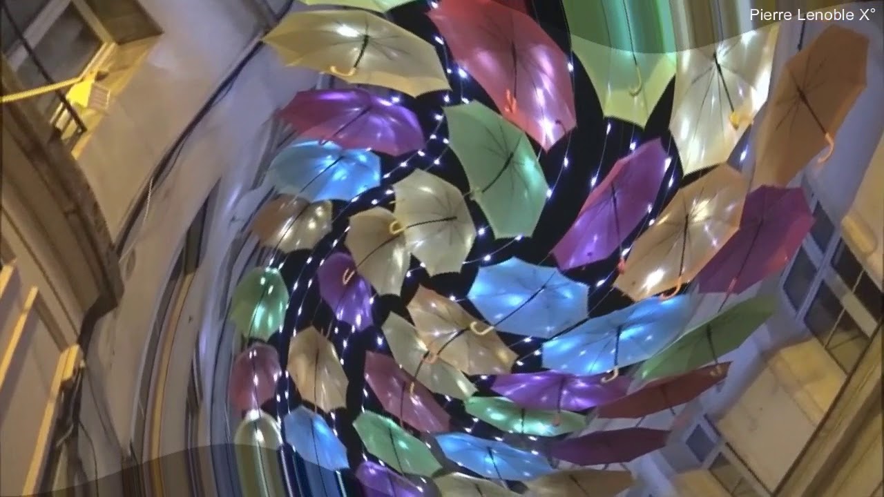 Art movie  Variations on Umbrellas of Laon.Pierre Lenoble X&deg;.