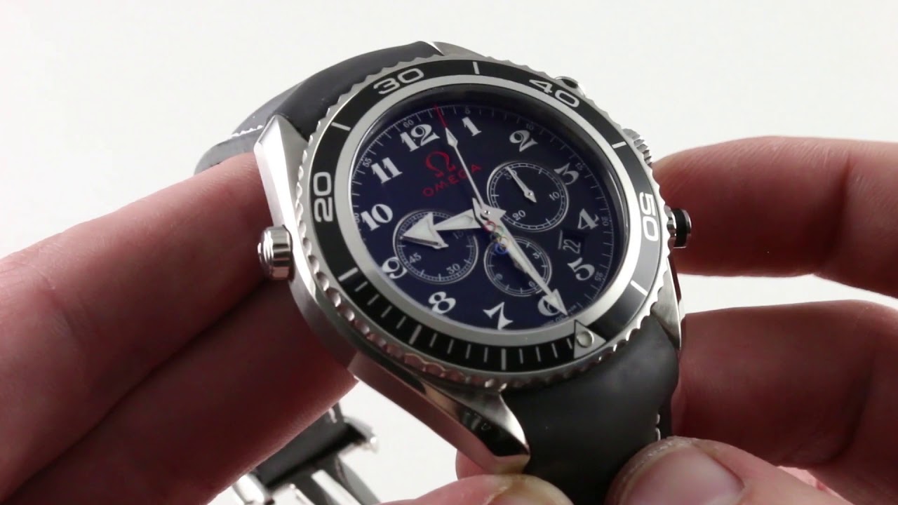 Omega Seamaster Planet Ocean Olympic Collection 222.32.46.50.01.001 Luxury Watch Review