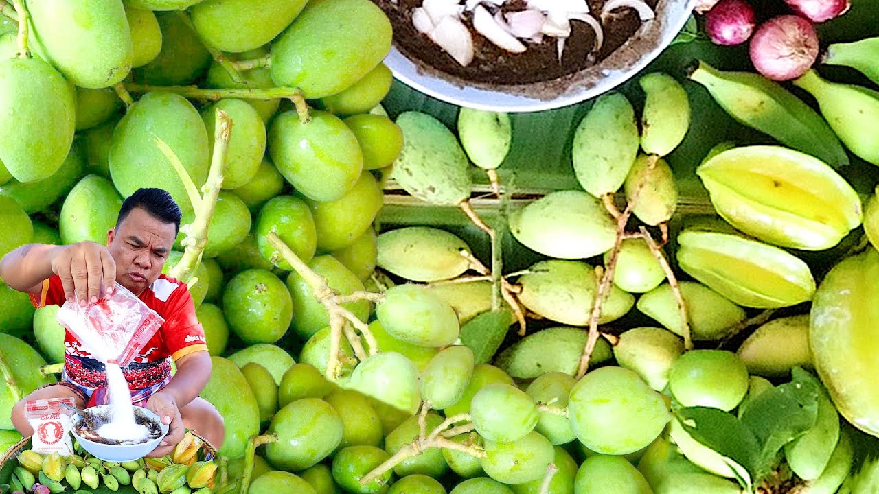 กินผลไม้เปรี้ยวรวมมิตร คุ้ยกับแจ่วน้ำปลาร้านัวนัว สุดท่อนั้น!!!