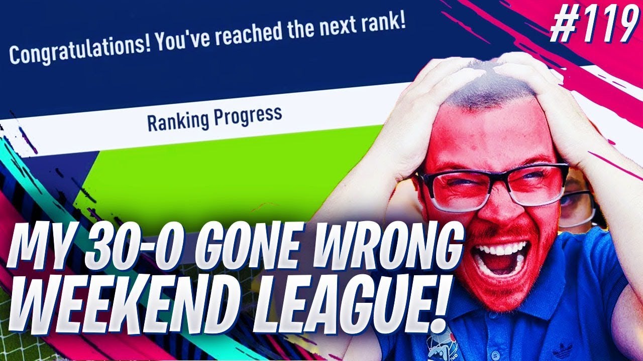FIFA 19 MY 30-0 GONE WRONG AND I WENT CRAZY in FUT CHAMPIONS!
