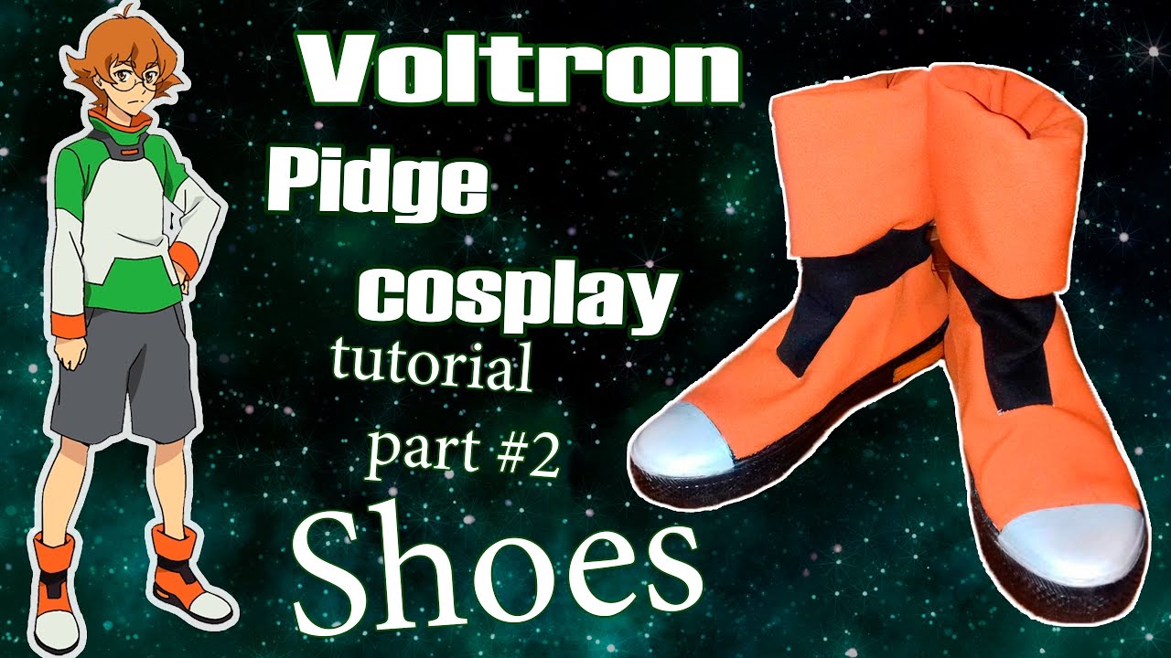 COSPLAY TUTORIAL Pidge shoes (Voltron: Legendary Defender) part 2
