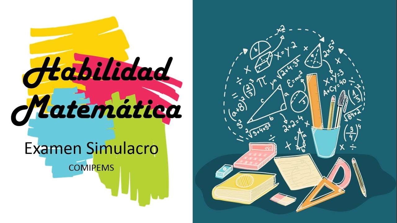 EXAMEN SIMULADOR COMIPEMS 2020 /  HABILIDAD MATEMÁTICA