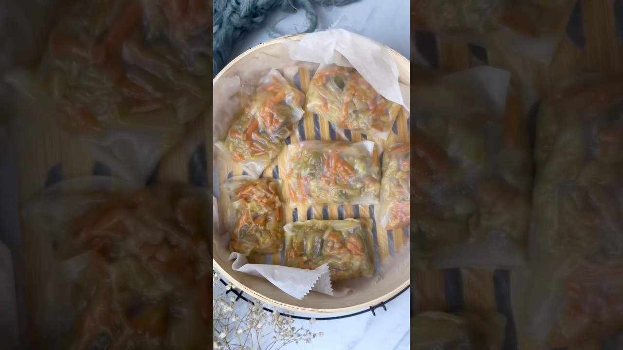 Steamed Vegetable Dumpling #dumplings #steameddumplings #homecook