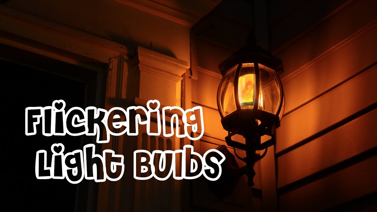 Flame Light Bulb LED Video HOMPAVO Flickering Light Bulbs