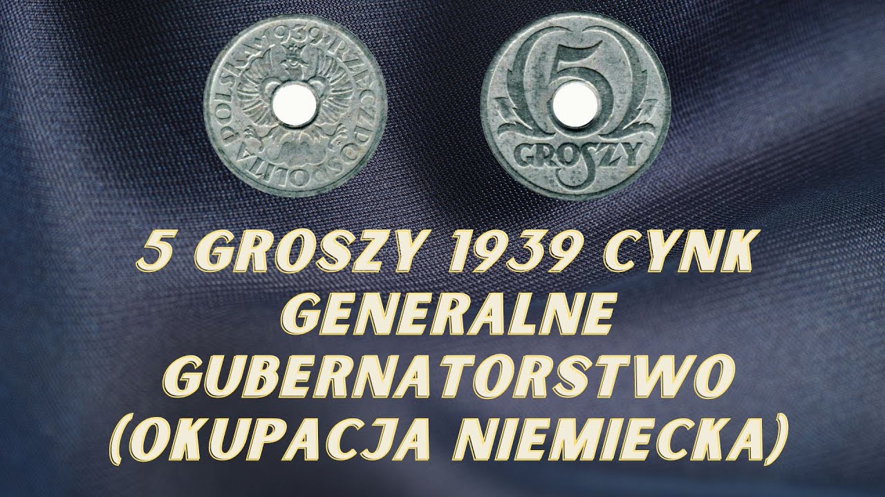 5 Groszy 1939 CYNK. Generalne gubernatorstwo (okupacja niemiecka)