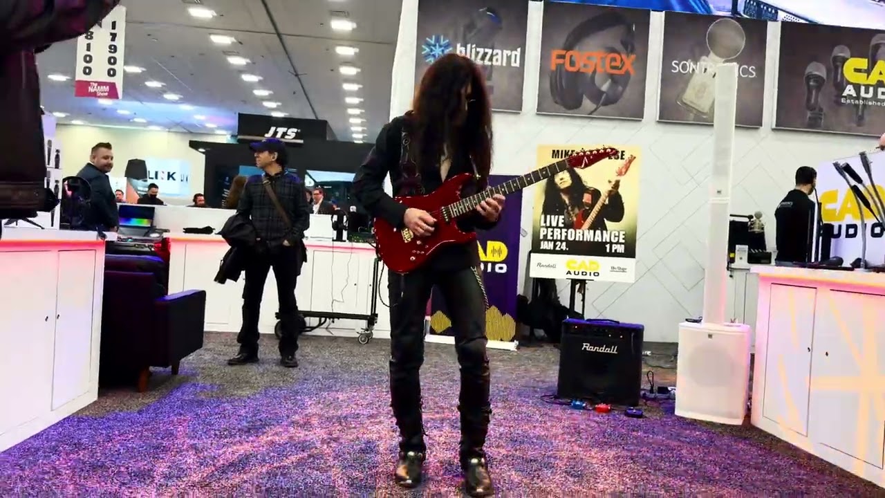 Mike Campese - Shred Machine (excerpt)— NAMM 2026 🎸🔥 