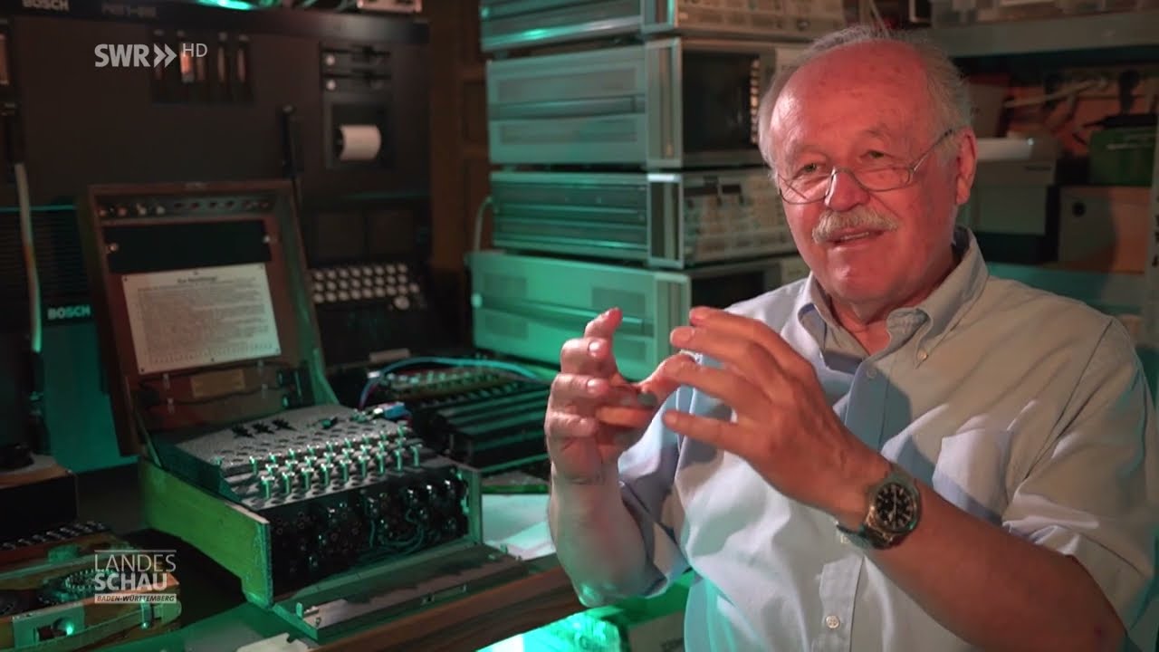 Ingenieur baut Verschlüsselungsmaschine Enigma nach