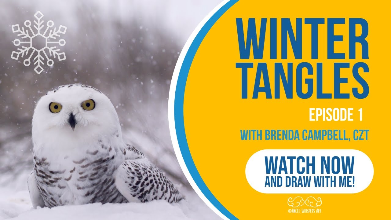 Winter Tangles – using the Zentangle® Method with Brenda Campbell, CZT