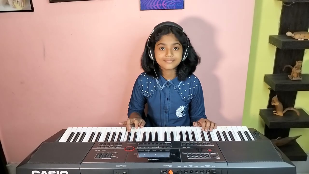Tujhe Dekha To yeh Jaana Sanam | Instrumental in keyboard by #Eleena_Aditya.