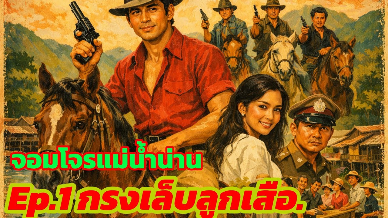 จอมโจรแม่น้ำน่าน Ep1 : กรงเล็บลูกเสือ   (กุมภาพันธ์ซูเปอร์ซีรีส์)