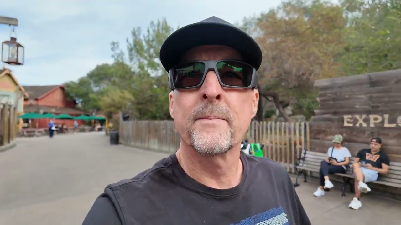 Knott’s Berry Farm is EMPTY! Calico Mine Train, Galloping Goose, and more!