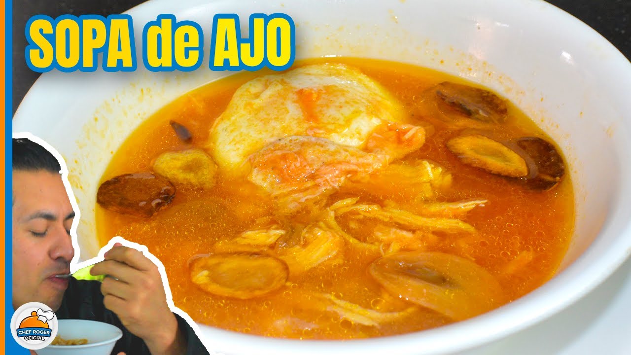Una sopa super-nutritiva, Sabe bien?, OJO no apta para vampiros, Sopa de ajo