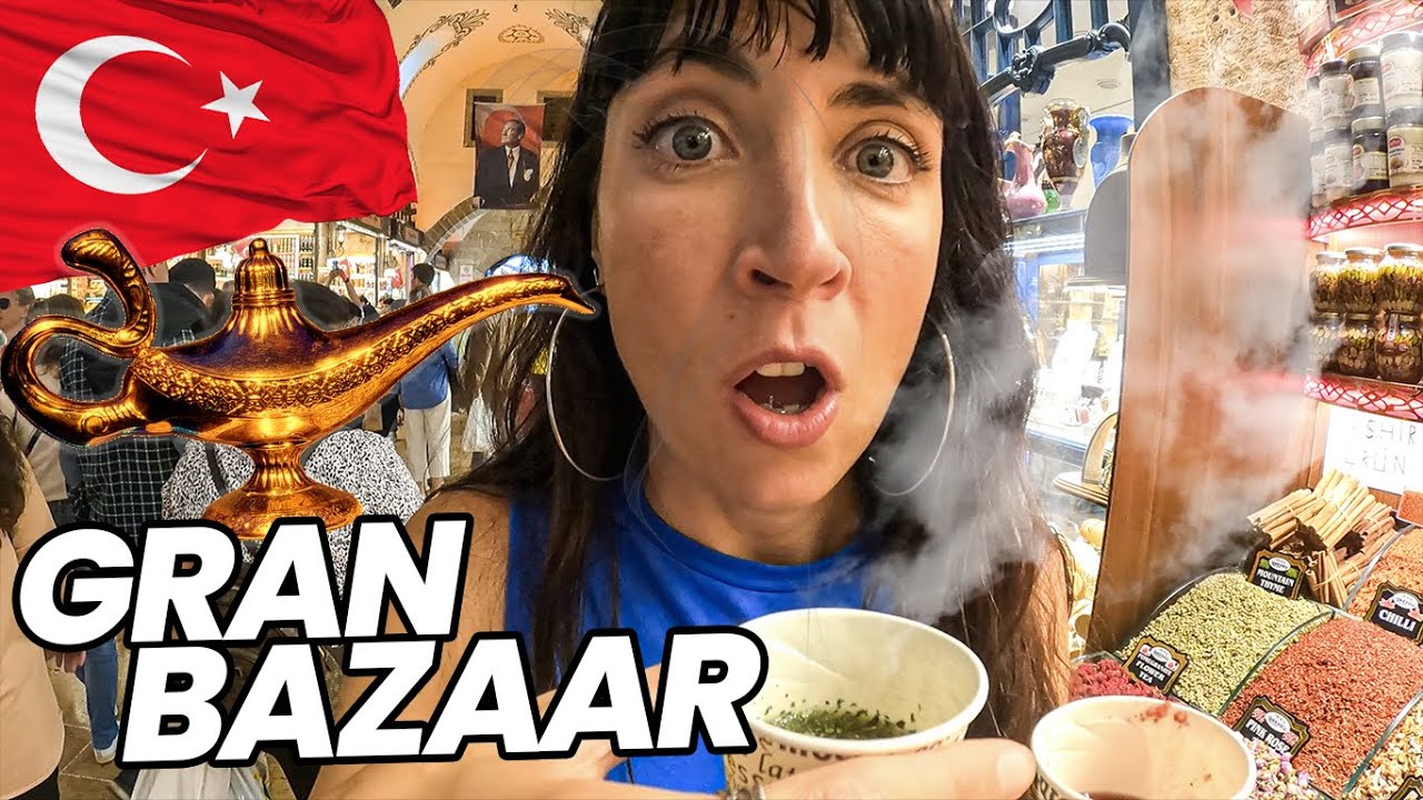 El GRAN BAZAR como NADIE TE MUESTRA 😯 ESTAMBUL 🇹🇷 | VUELTALMUN