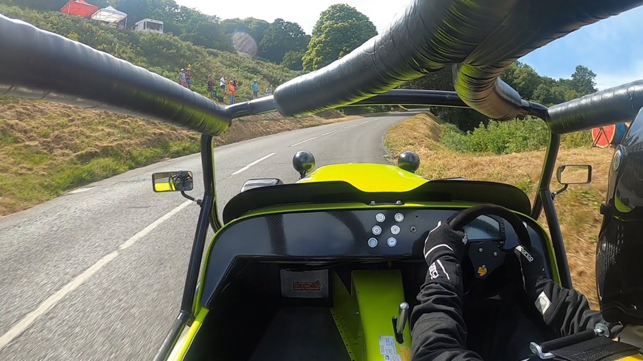 Bouley Bay Hill Climb - Caterham GSX-R