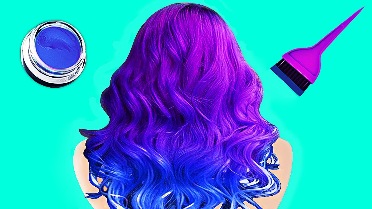 PINTA TU CABELLO TEMPORAL CON SOMBRA PARA OJOS