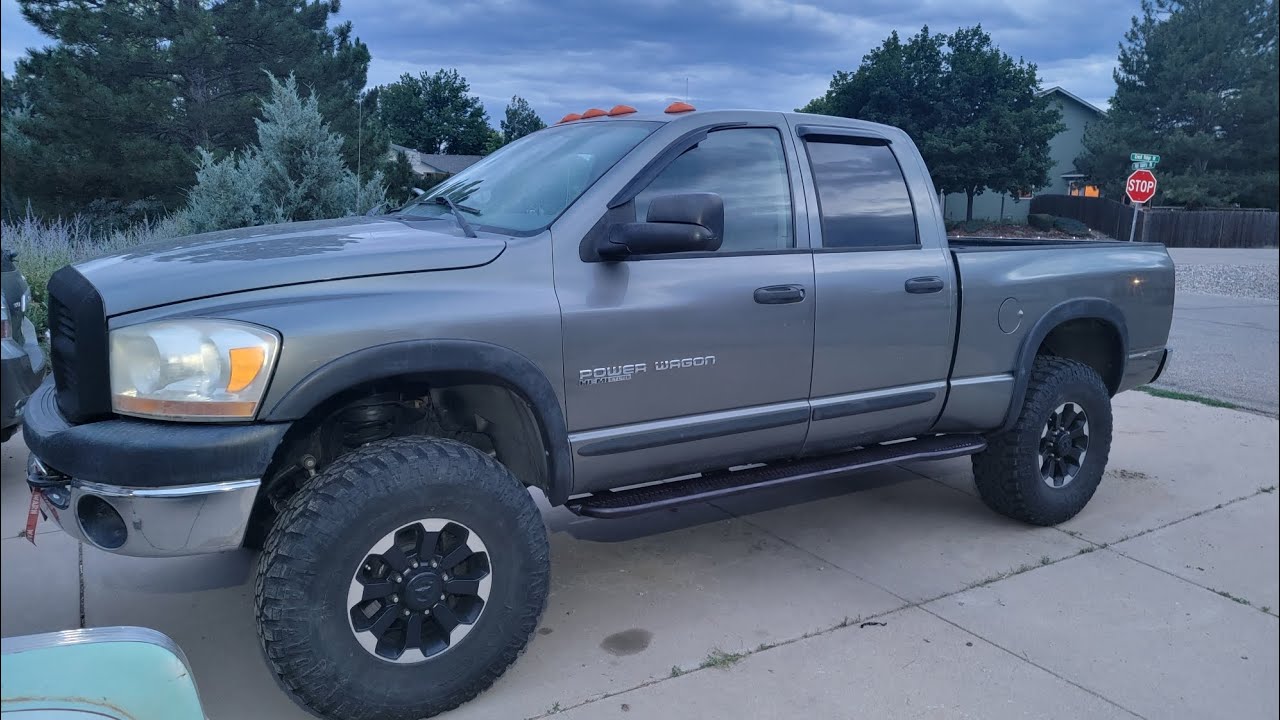 Customizing and installing White Knuckle Off Road Rock Sliders on a Dodge Power Wagon.