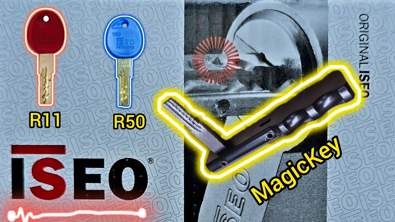 ✔️Самоимпрессия для цилиндра #ISEO R11&R50 2IN1