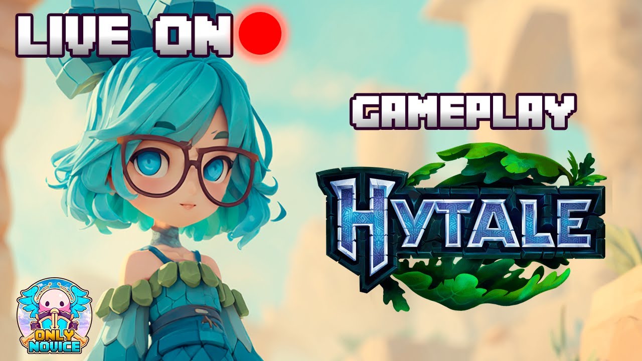 Hytale - Uma grande aventura - EP 12 - Live para Relaxar