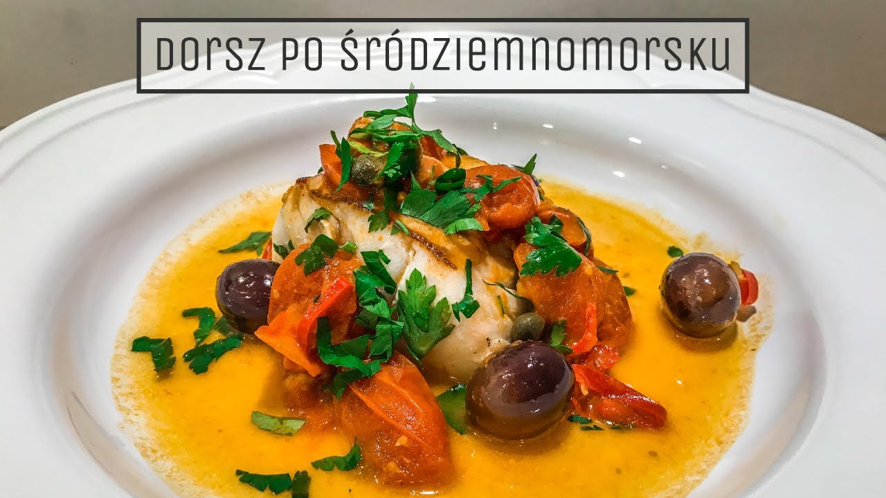 Dorsz po śródziemnomorsku | Włoski przepis na dorsza