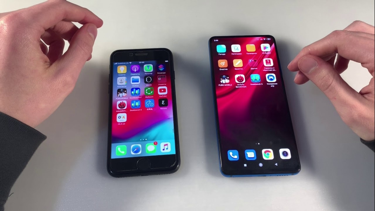 Xiaomi Mi 9T Pro vs iPhone 7